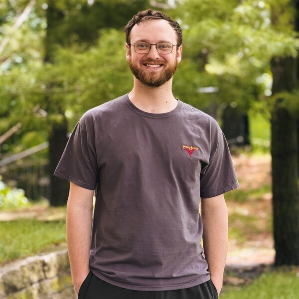 Comfort Wash Iowa State Swirl Smoke Gray Short Sleeve T-Shirt